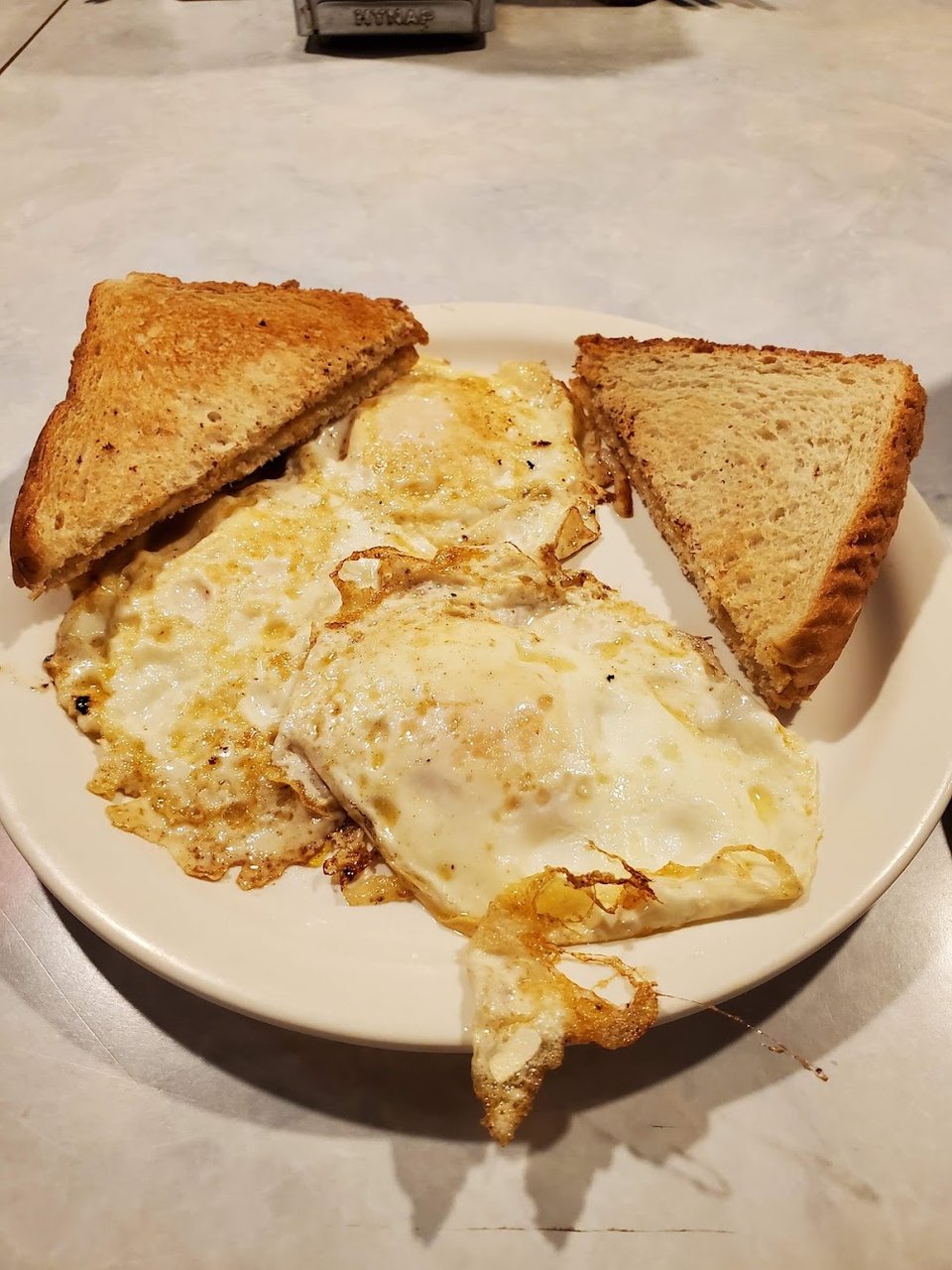 2 Eggs Corned Beef Hash and Toast